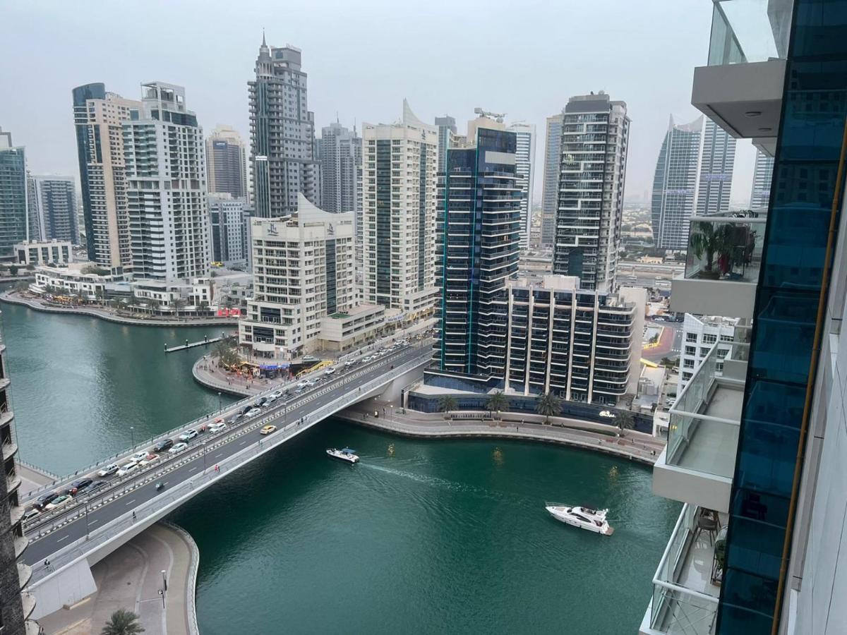 Spacious 1Br With Full Marina View Dubai Exterior foto