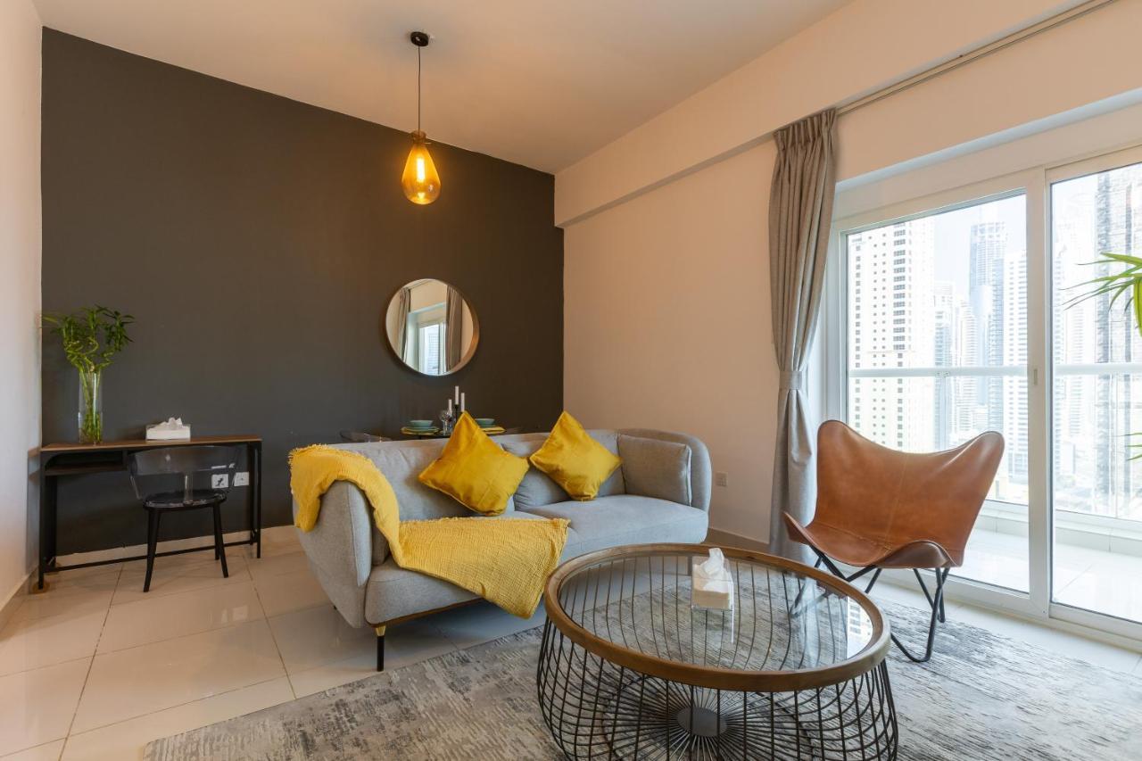 Spacious 1Br With Full Marina View Dubai Exterior foto