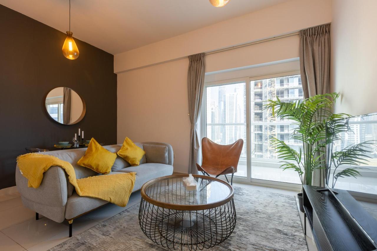 Spacious 1Br With Full Marina View Dubai Exterior foto